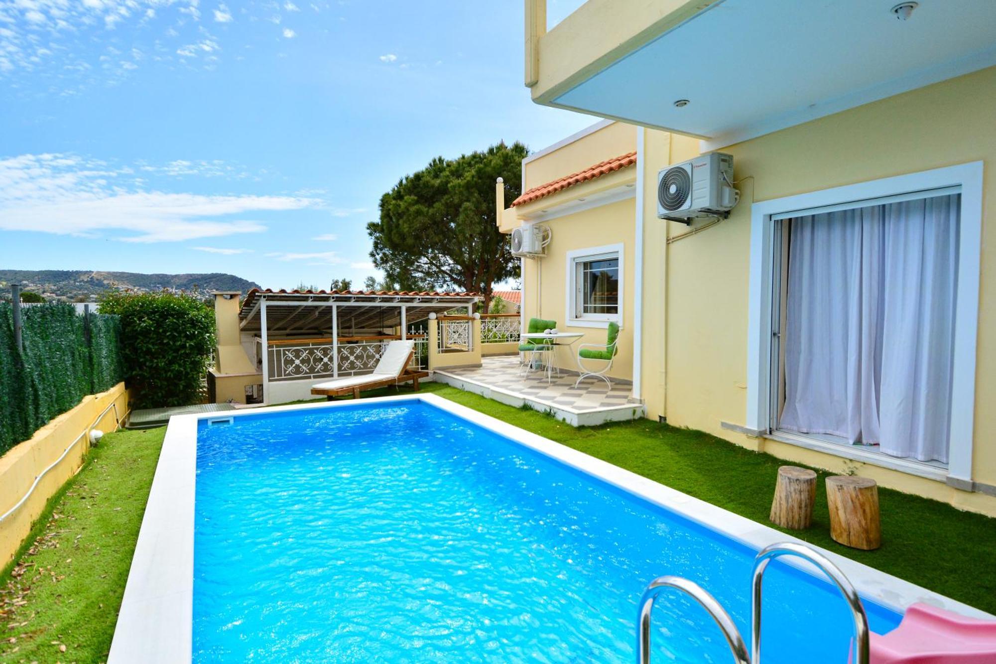 Villa Filoxenia All Seasons, Near Airport, Sea, Athens Agia Marina  Экстерьер фото